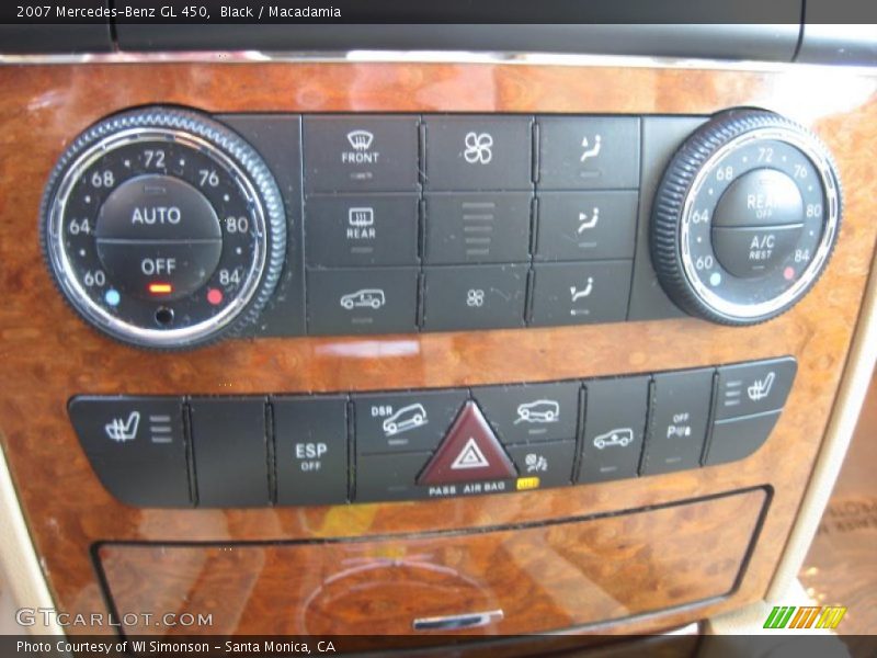 Black / Macadamia 2007 Mercedes-Benz GL 450
