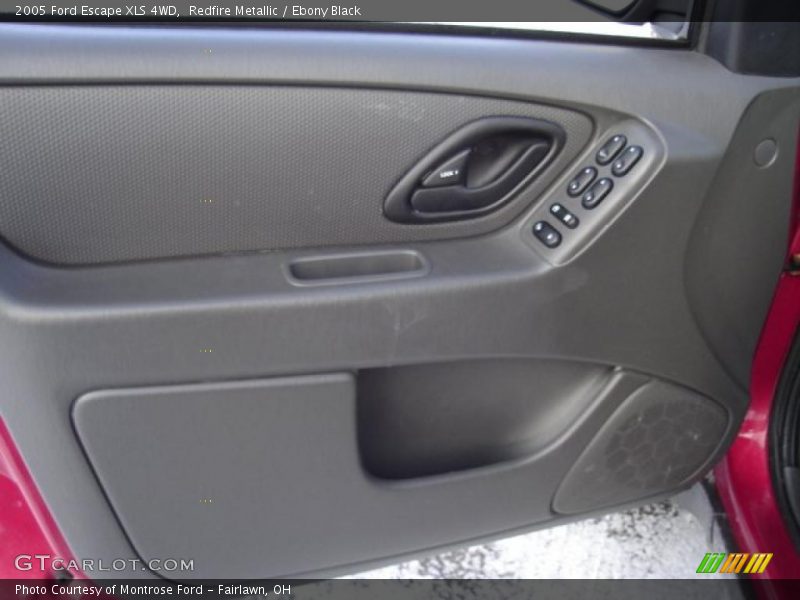 Redfire Metallic / Ebony Black 2005 Ford Escape XLS 4WD