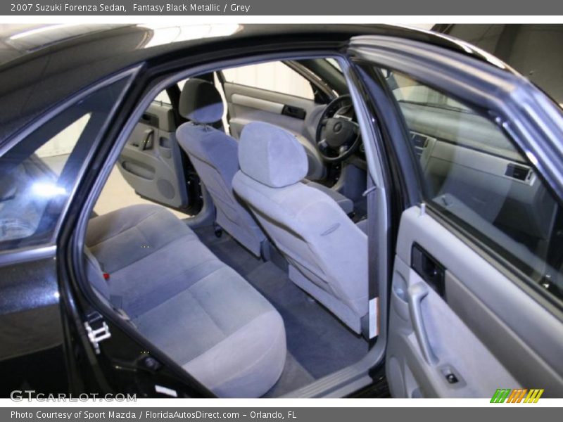 Fantasy Black Metallic / Grey 2007 Suzuki Forenza Sedan