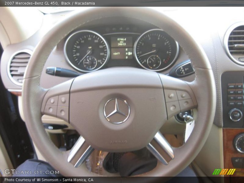 Black / Macadamia 2007 Mercedes-Benz GL 450