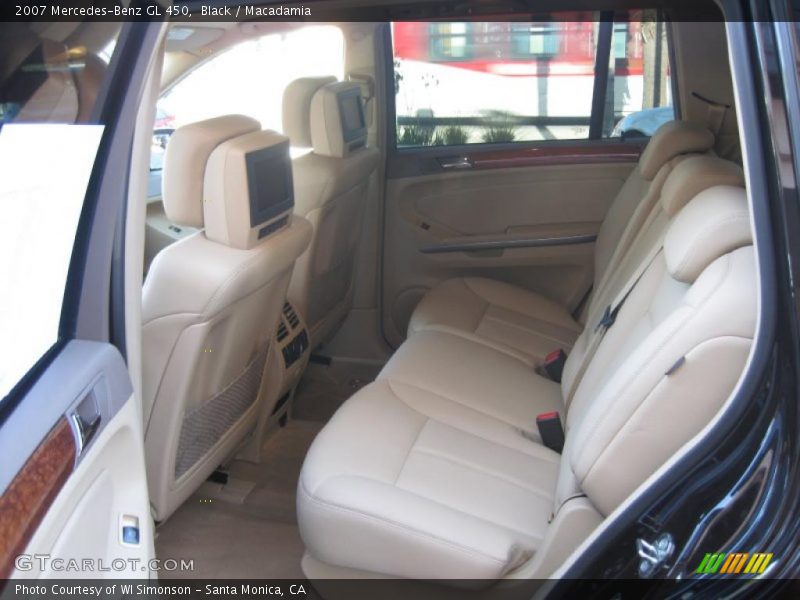 Black / Macadamia 2007 Mercedes-Benz GL 450