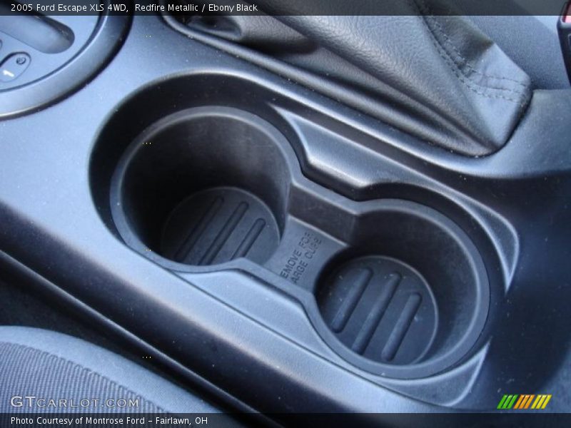Redfire Metallic / Ebony Black 2005 Ford Escape XLS 4WD