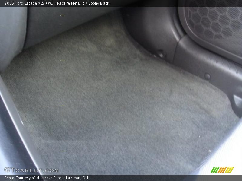 Redfire Metallic / Ebony Black 2005 Ford Escape XLS 4WD