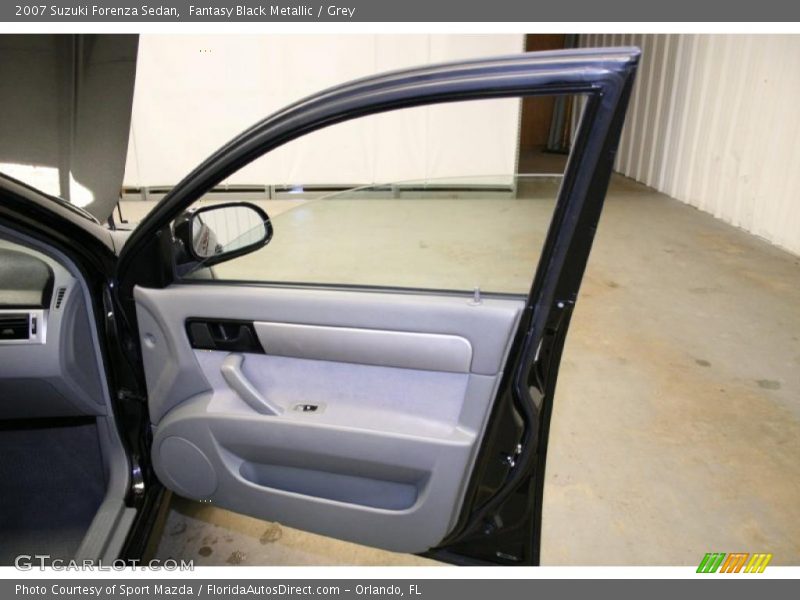 Fantasy Black Metallic / Grey 2007 Suzuki Forenza Sedan