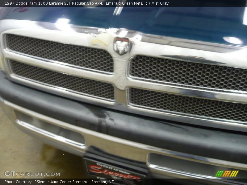 Emerald Green Metallic / Mist Gray 1997 Dodge Ram 1500 Laramie SLT Regular Cab 4x4