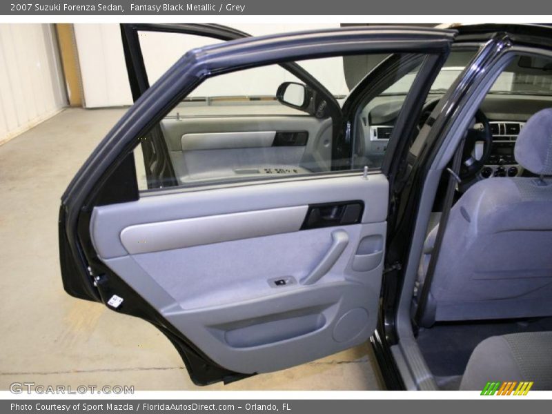 Fantasy Black Metallic / Grey 2007 Suzuki Forenza Sedan