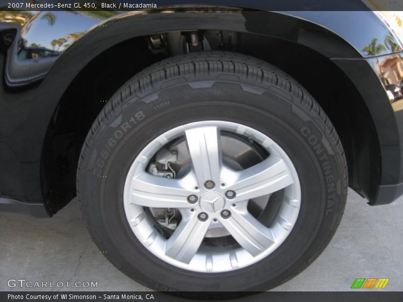 Black / Macadamia 2007 Mercedes-Benz GL 450