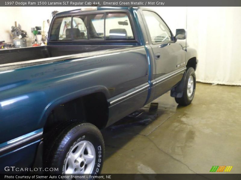 Emerald Green Metallic / Mist Gray 1997 Dodge Ram 1500 Laramie SLT Regular Cab 4x4