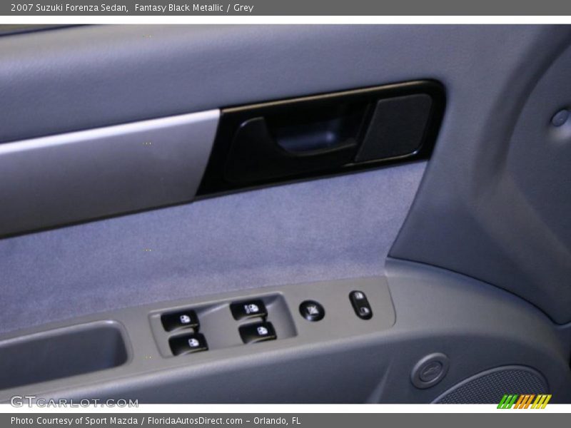 Fantasy Black Metallic / Grey 2007 Suzuki Forenza Sedan