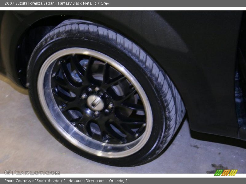Fantasy Black Metallic / Grey 2007 Suzuki Forenza Sedan