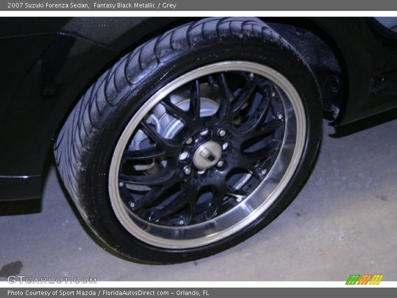 Fantasy Black Metallic / Grey 2007 Suzuki Forenza Sedan