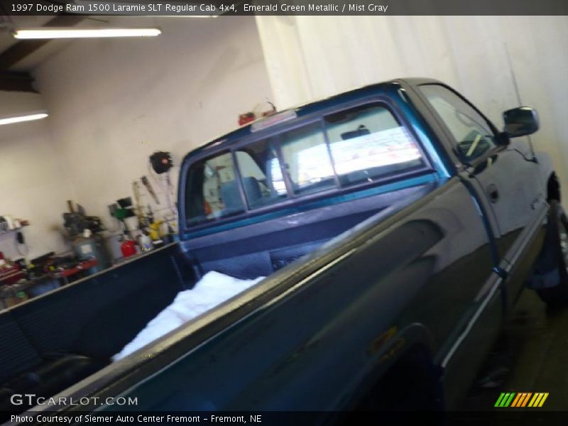 Emerald Green Metallic / Mist Gray 1997 Dodge Ram 1500 Laramie SLT Regular Cab 4x4