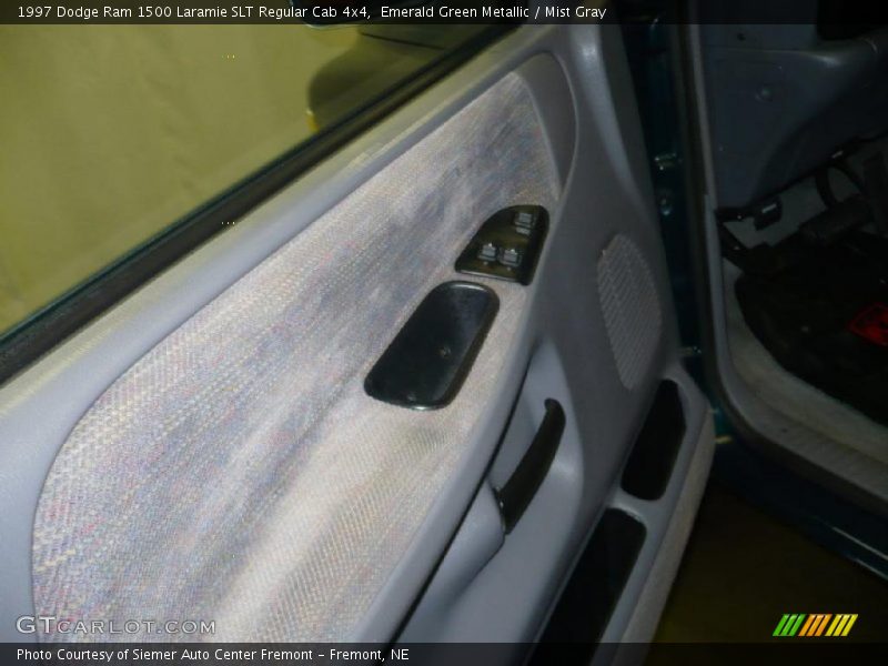 Emerald Green Metallic / Mist Gray 1997 Dodge Ram 1500 Laramie SLT Regular Cab 4x4