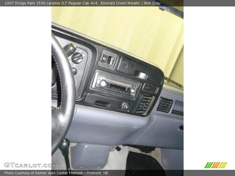 Emerald Green Metallic / Mist Gray 1997 Dodge Ram 1500 Laramie SLT Regular Cab 4x4