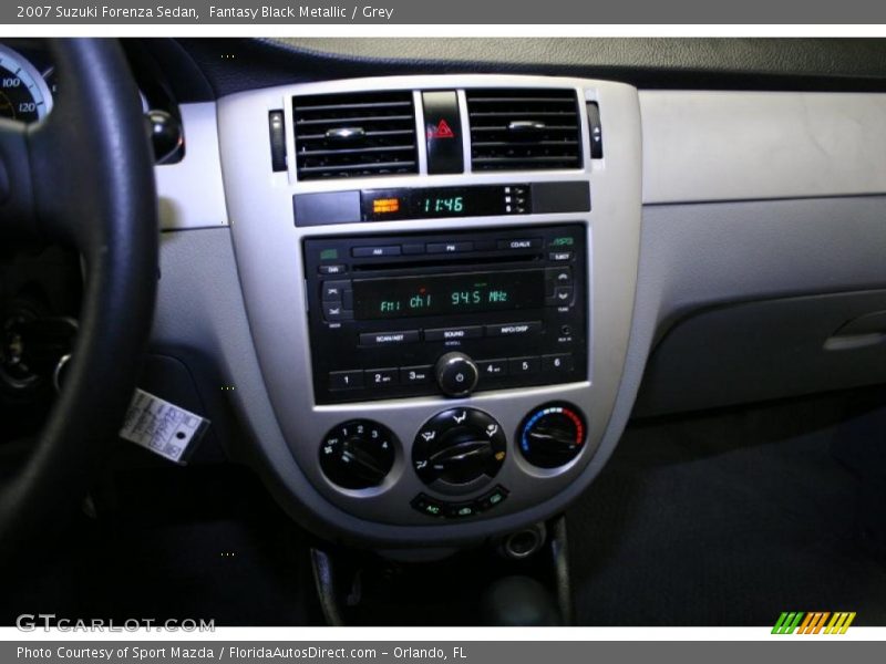 Fantasy Black Metallic / Grey 2007 Suzuki Forenza Sedan