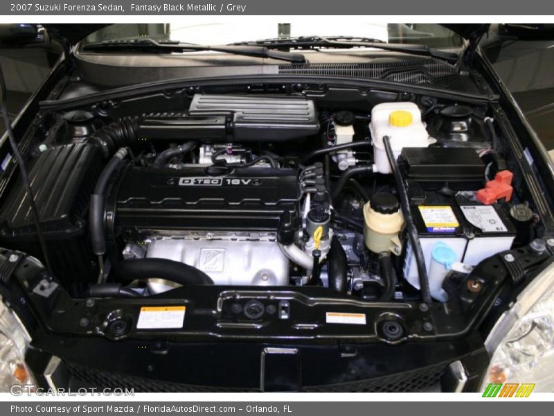 Fantasy Black Metallic / Grey 2007 Suzuki Forenza Sedan