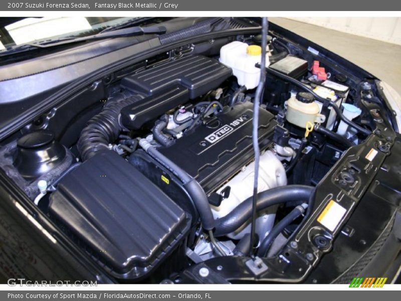 Fantasy Black Metallic / Grey 2007 Suzuki Forenza Sedan