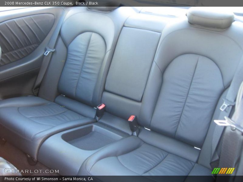 Black / Black 2008 Mercedes-Benz CLK 350 Coupe