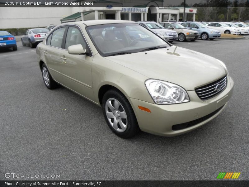 Light Almond Beige / Beige 2008 Kia Optima LX