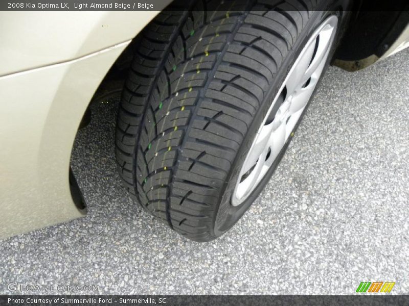 Light Almond Beige / Beige 2008 Kia Optima LX