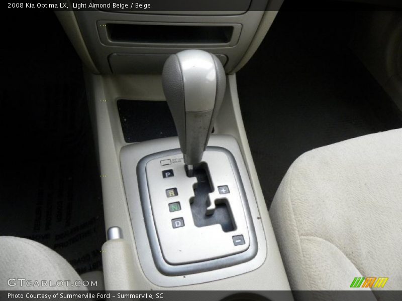 Light Almond Beige / Beige 2008 Kia Optima LX