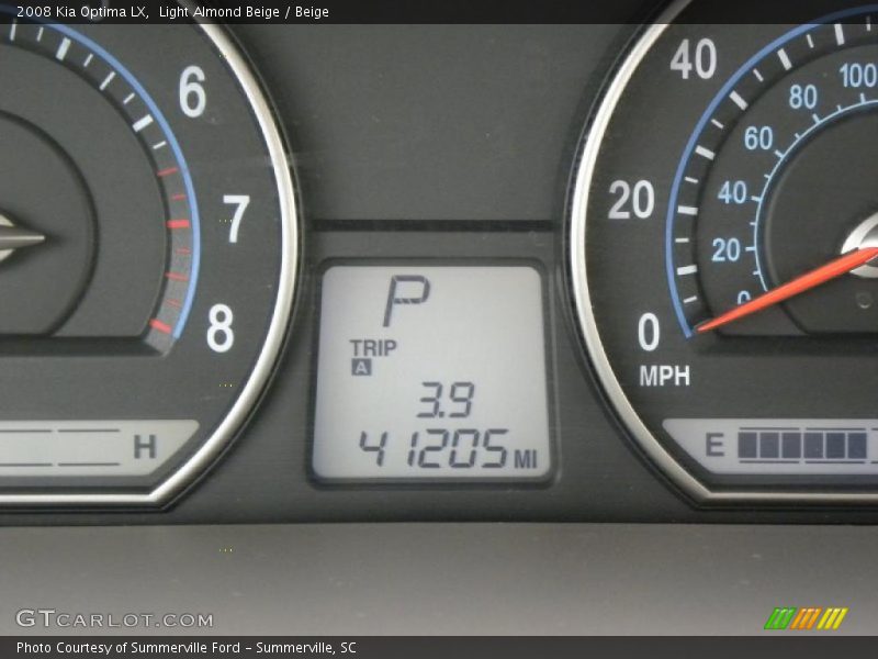 Light Almond Beige / Beige 2008 Kia Optima LX