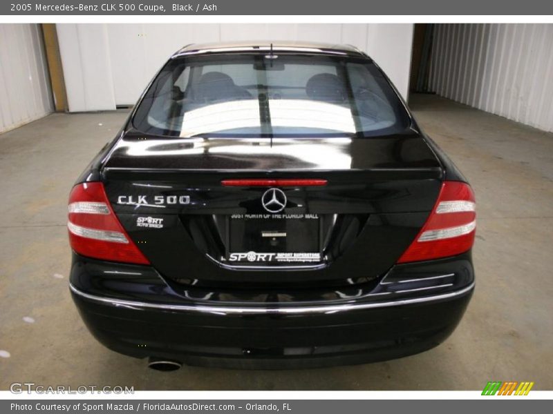 Black / Ash 2005 Mercedes-Benz CLK 500 Coupe