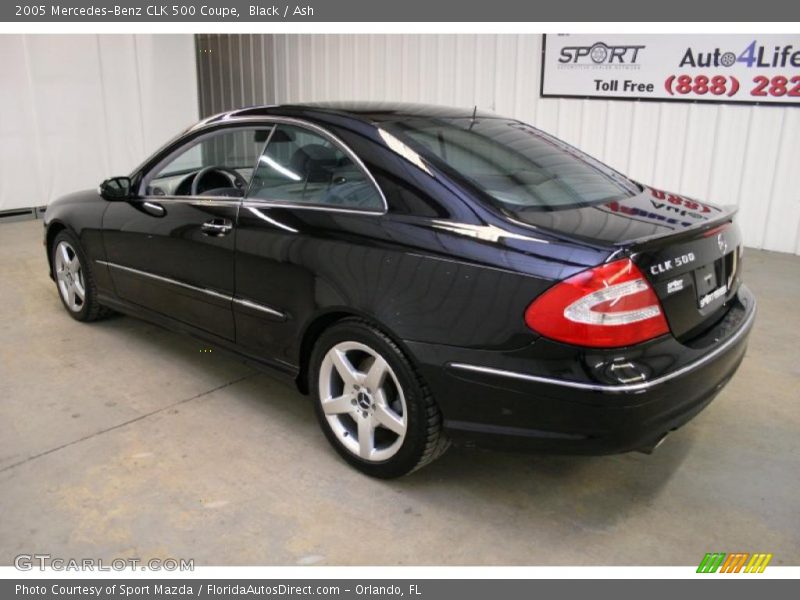 Black / Ash 2005 Mercedes-Benz CLK 500 Coupe