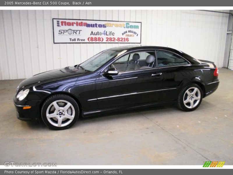 Black / Ash 2005 Mercedes-Benz CLK 500 Coupe