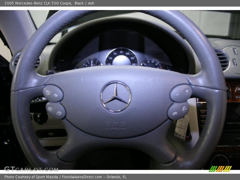Black / Ash 2005 Mercedes-Benz CLK 500 Coupe