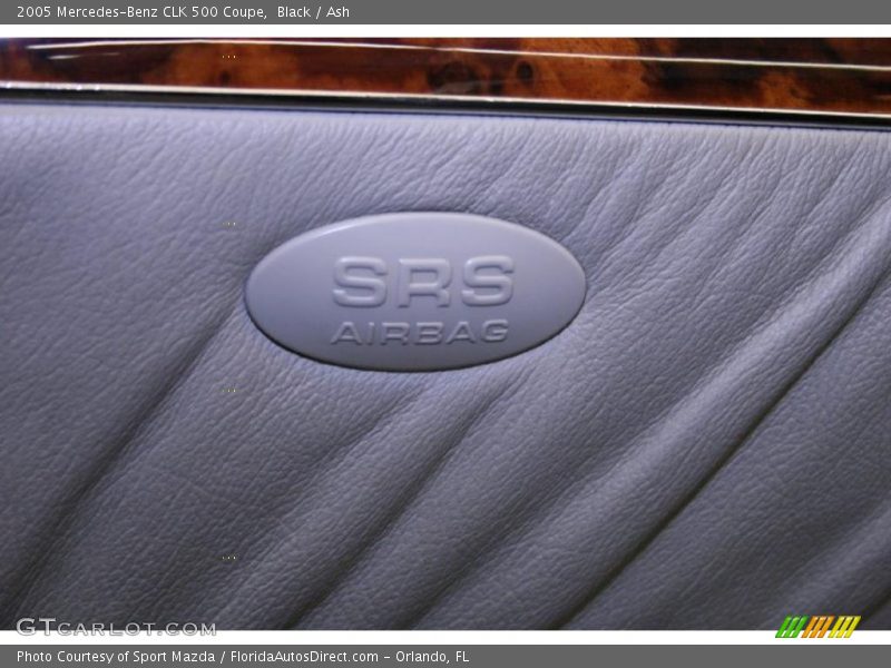 Black / Ash 2005 Mercedes-Benz CLK 500 Coupe