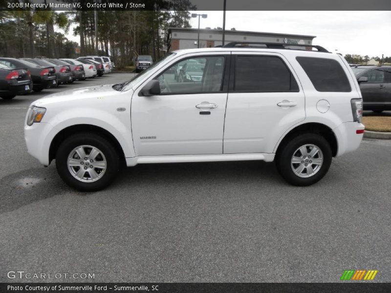 Oxford White / Stone 2008 Mercury Mariner V6