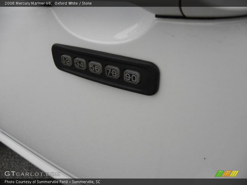 Oxford White / Stone 2008 Mercury Mariner V6