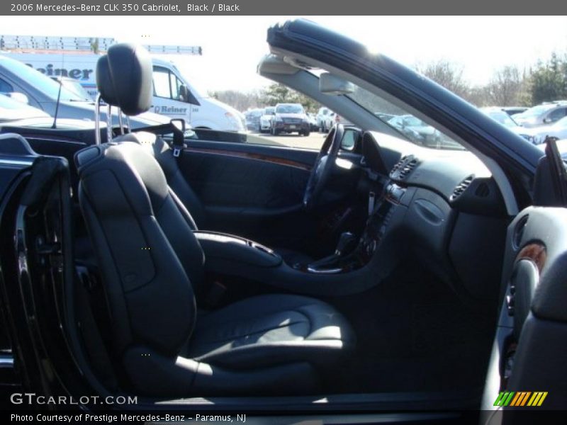 Black / Black 2006 Mercedes-Benz CLK 350 Cabriolet