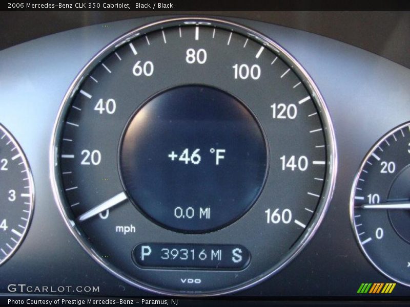 Black / Black 2006 Mercedes-Benz CLK 350 Cabriolet
