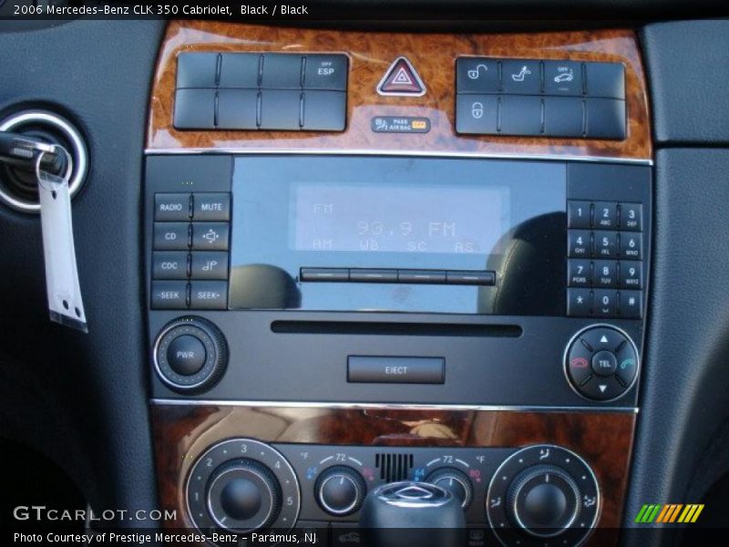 Black / Black 2006 Mercedes-Benz CLK 350 Cabriolet