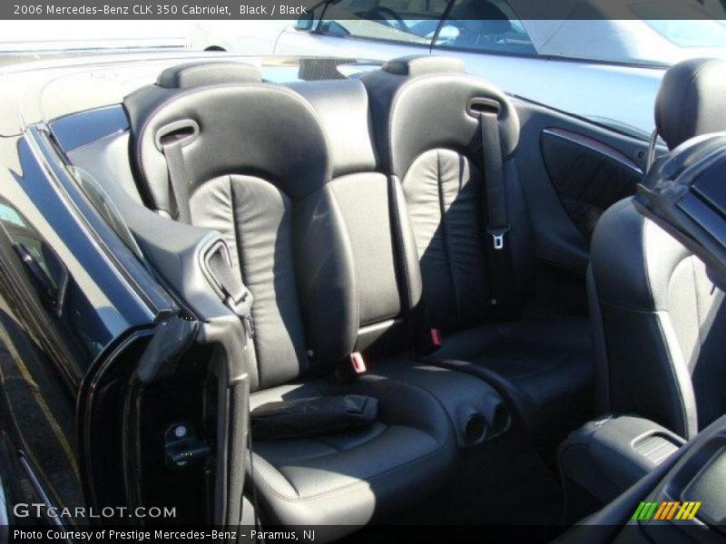 Black / Black 2006 Mercedes-Benz CLK 350 Cabriolet
