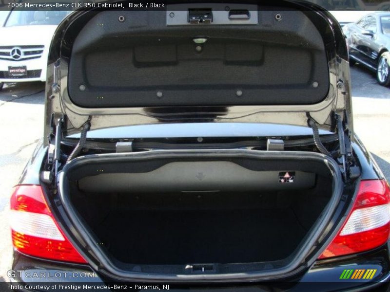 Black / Black 2006 Mercedes-Benz CLK 350 Cabriolet