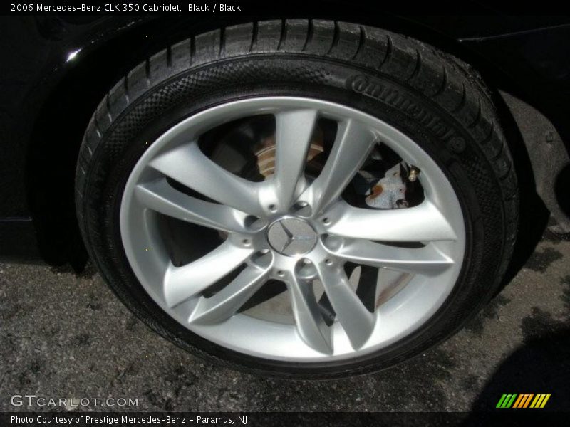 Black / Black 2006 Mercedes-Benz CLK 350 Cabriolet