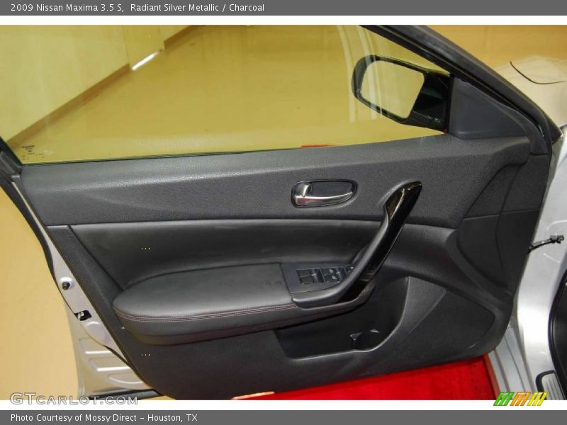 Radiant Silver Metallic / Charcoal 2009 Nissan Maxima 3.5 S