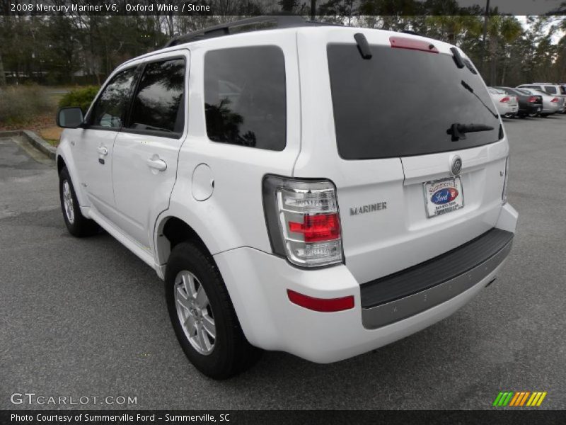 Oxford White / Stone 2008 Mercury Mariner V6