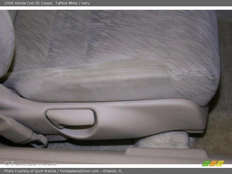 Taffeta White / Ivory 2006 Honda Civic EX Coupe