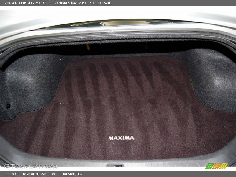 Radiant Silver Metallic / Charcoal 2009 Nissan Maxima 3.5 S