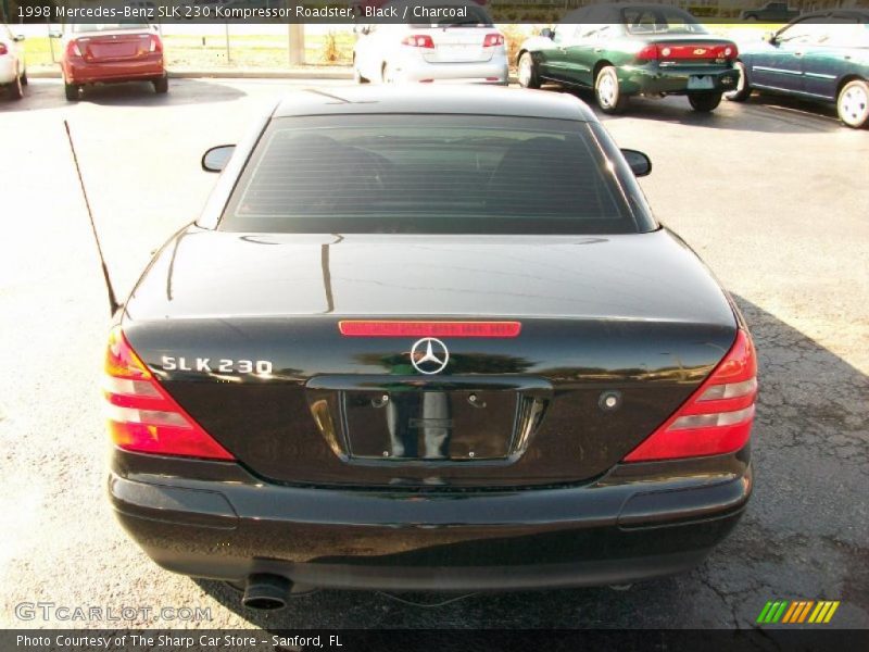 Black / Charcoal 1998 Mercedes-Benz SLK 230 Kompressor Roadster