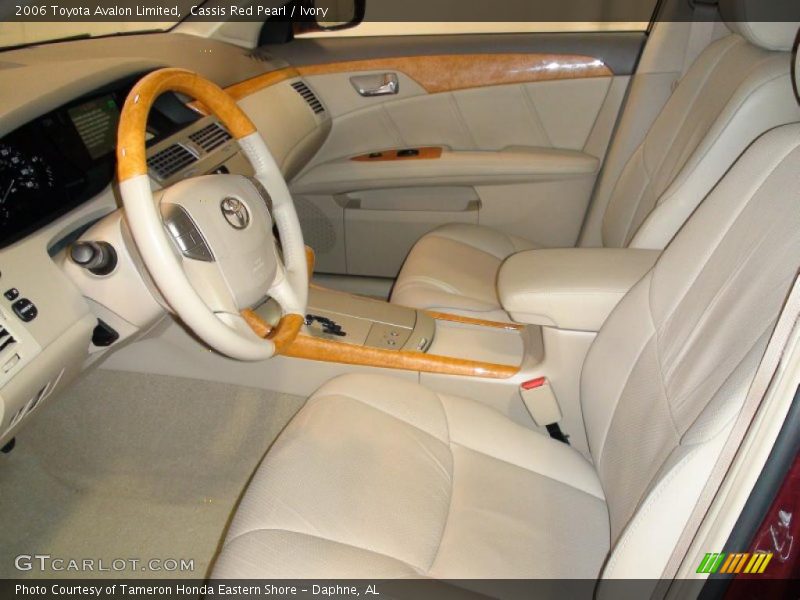 Cassis Red Pearl / Ivory 2006 Toyota Avalon Limited