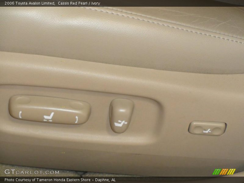 Cassis Red Pearl / Ivory 2006 Toyota Avalon Limited