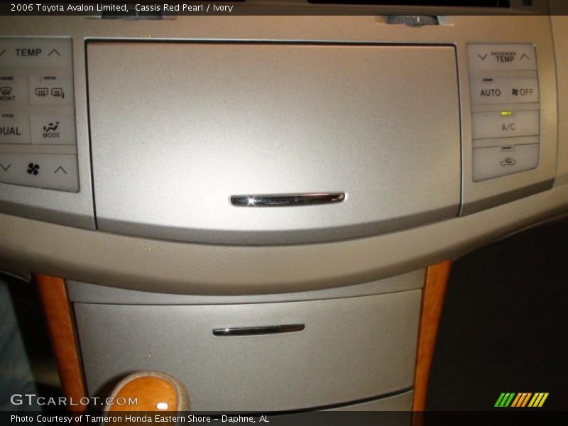 Cassis Red Pearl / Ivory 2006 Toyota Avalon Limited