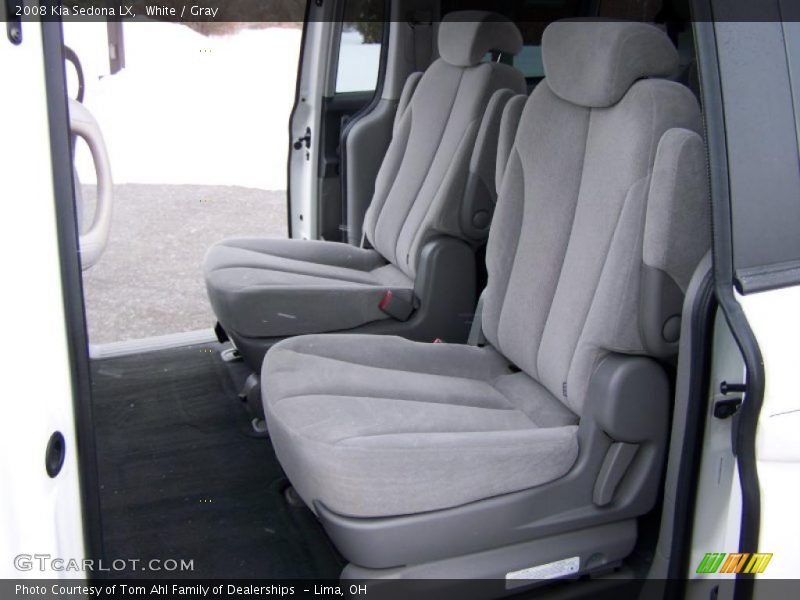 White / Gray 2008 Kia Sedona LX
