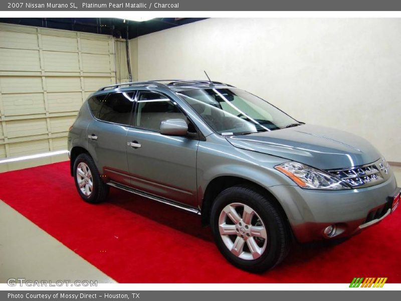 Platinum Pearl Matallic / Charcoal 2007 Nissan Murano SL