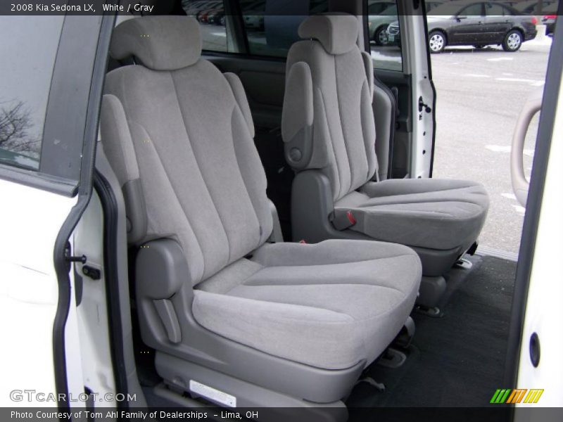 White / Gray 2008 Kia Sedona LX